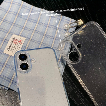 Läbipaistev ja särav tähekujuline iPhone 16proMax telefoniümbris Advanced Sense Apple 15, läbipaistev kaitseümbris 13, 15, 16, 17, 18, 19, 20