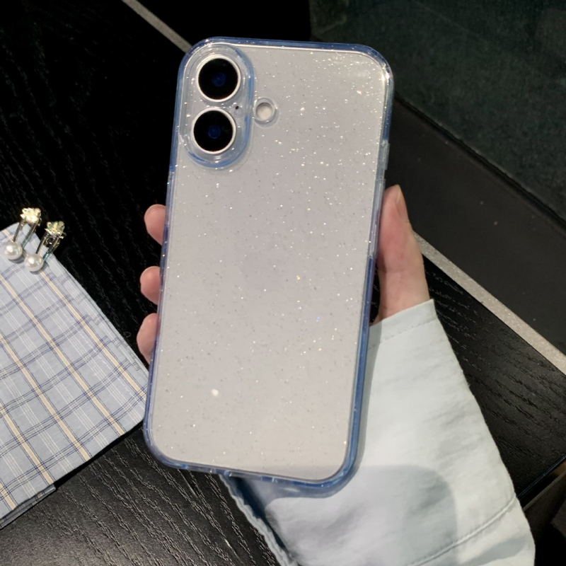 Läbipaistev ja särav tähekujuline iPhone 16proMax telefoniümbris Advanced Sense Apple 15, läbipaistev kaitseümbris 13, 15, 16, 17, 18, 19, 20