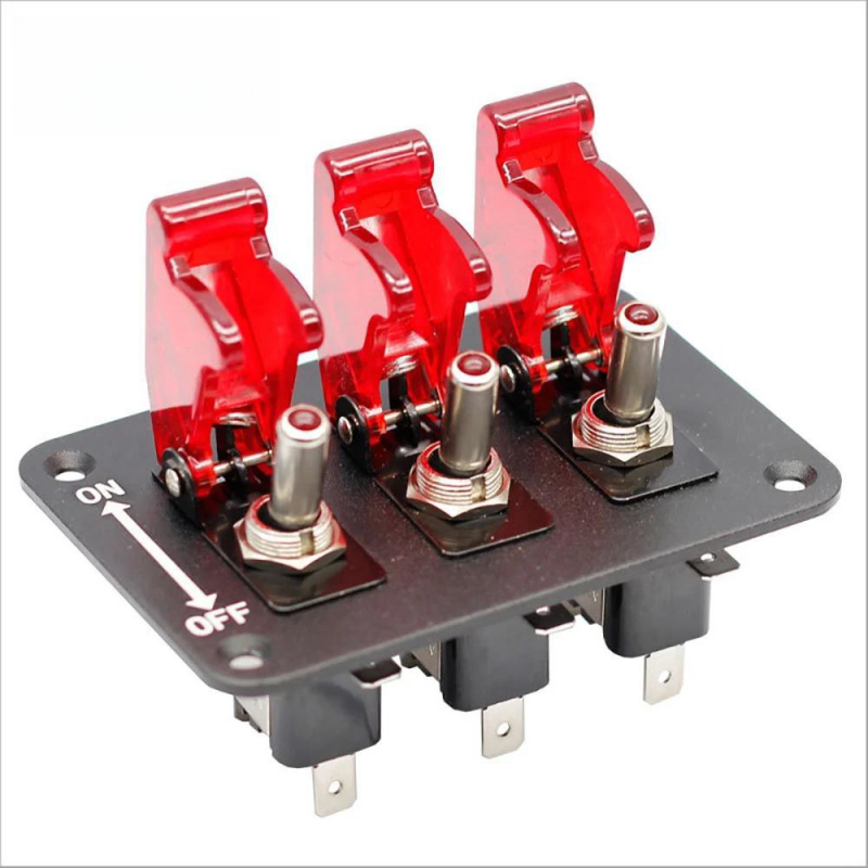 ASW-07D automobilio modifikacijos perjungimo skydelio lenktyninio uždegimo jungiklis 20A automobilio užvedimo jungiklis