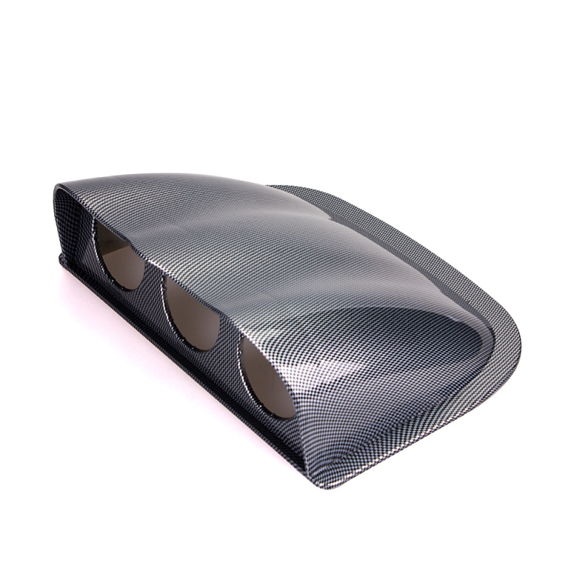 2 collu 52 mm automašīnas modifikācijas detaļu kronšteins melns oglekļa šķiedras korpuss instrumentu pārsegs universāls instrumentu turētājs