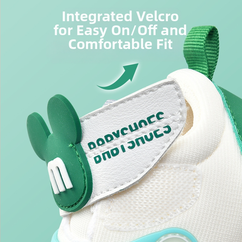 Fumei detské topánky pre chlapcov a dievčatá, jarné a jesenné topánky s protišmykovou úpravou, priedušné topánky s mäkkou podrážkou, funkčné topánky pre deti od 0 do 3 rokov.