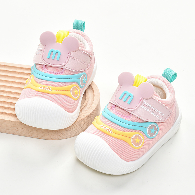 Παπούτσια Fumei για νήπια για αγόρια και κορίτσια, άνοιξη και φθινόπωρο, αντιανυψωτικά, αναπνεύσιμα, μαλακά πέλματα, λειτουργικά παπούτσια για μωρά 0-3 ετών