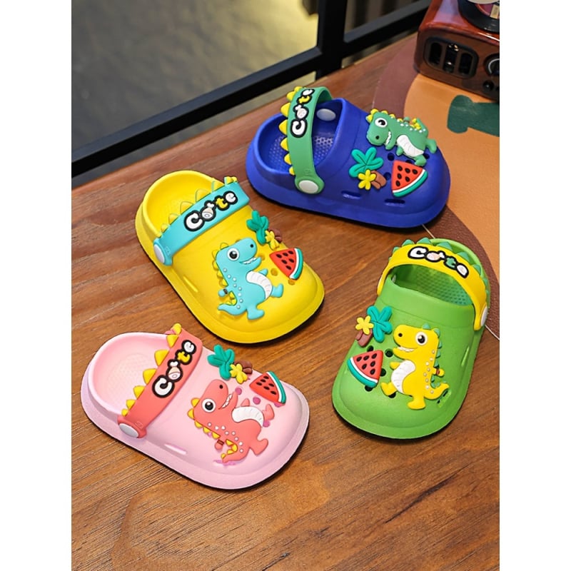 Pantofi sport pentru copii, pantofi sport Croc, papuci pentru copii, băieți și fete, sandale de vară Baotou, copii mici, antiderapante, cu fund moale, pentru baie