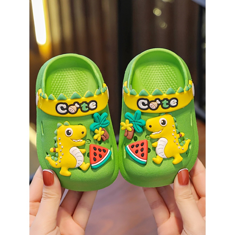 Vaikiški krokodilų batai, kūdikių šlepetės berniukams ir mergaitėms, vasarinės basutės, Baotou, mažyliams, maudymosi, neslystančios, minkštos, apačios