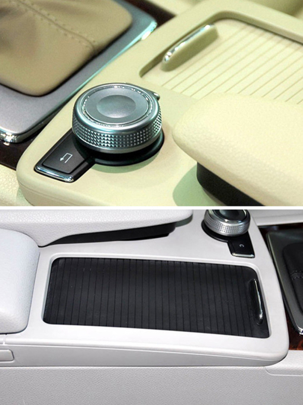 Подходящ за Mercedes-Benz C-Class W204, капак за централен багажник, E-Class W212/W207, кутия за подлакътник, държач за чаша за вода.