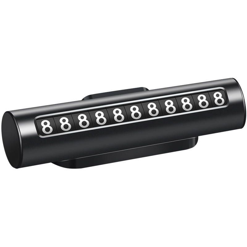 Мини алуминиева сплав за автомобил, движеща се регистрационна табела, паркинг, регистрационна табела, слънцезащитен валяк, скрита временна паркинг табела, може да бъде персонализирана