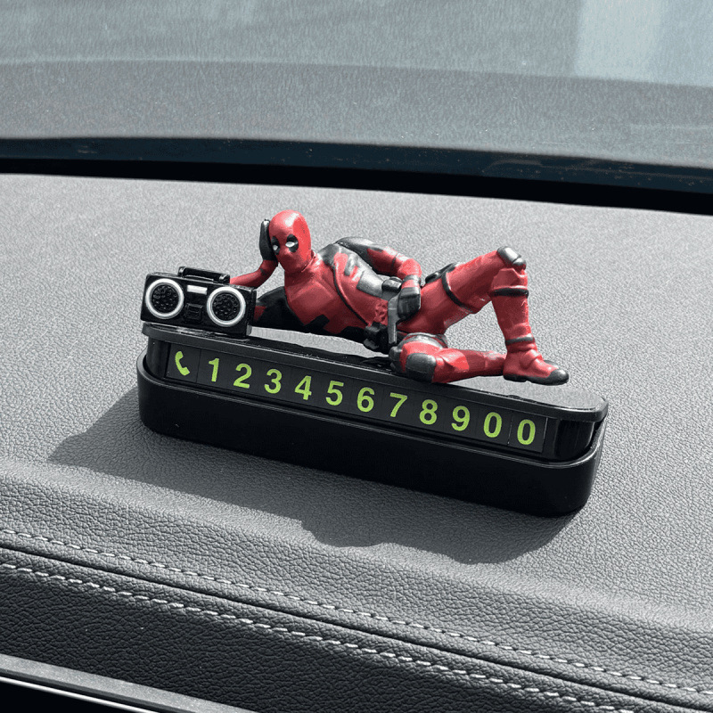 ∅ [Deadpool ~ DJ SAO Nan] Регистрационен номер за паркиране, временен регистрационен номер за мобилен телефон, Advanced Sense, запазване на телефонен номер в автомобил