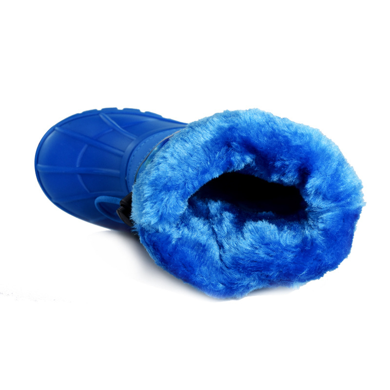 Ultraman bērnu zābaki zēnu sniega zābaki zēnu sabiezināti kokvilnas zābaki bērnu āra silti lietus zābaki vairumtirdzniecībā