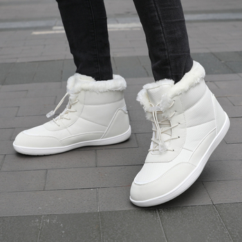 Νέα τάση χειμώνα 2024, ψηλοτάκουνα παπούτσια από βαμβάκι με φλις επένδυση, φαρδιά ύφανση, γυναικεία μπότες χιονιού για υπαίθριες δραστηριότητες, μοντέρνα, ζεστές