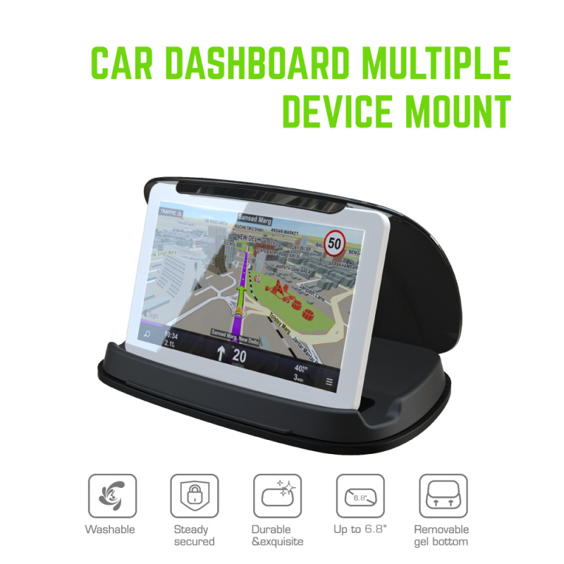 Държач за мобилен телефон за кола, сенник и слънцезащита, универсален модел мобилен телефон, силиконов панел с инструменти, директни продажби от фабриката през граница, първи избор