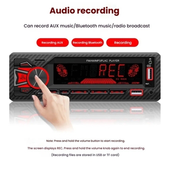 6603 Bluetooth automašīnas vienas stacijas radio krāsains augstas izšķirtspējas bezzudumu mūzikas USB spraudņa automašīnas MP3 atskaņotājs