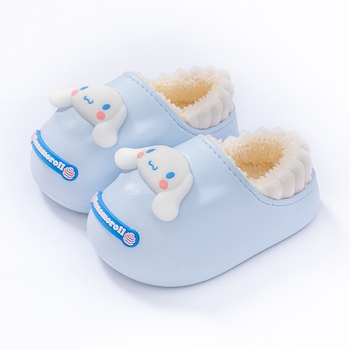 Sanrio talvised laste puuvillased sussid, uus veekindel, soe ja libisemiskindel sisekott plush-tüdrukute puuvillaste kingadega
