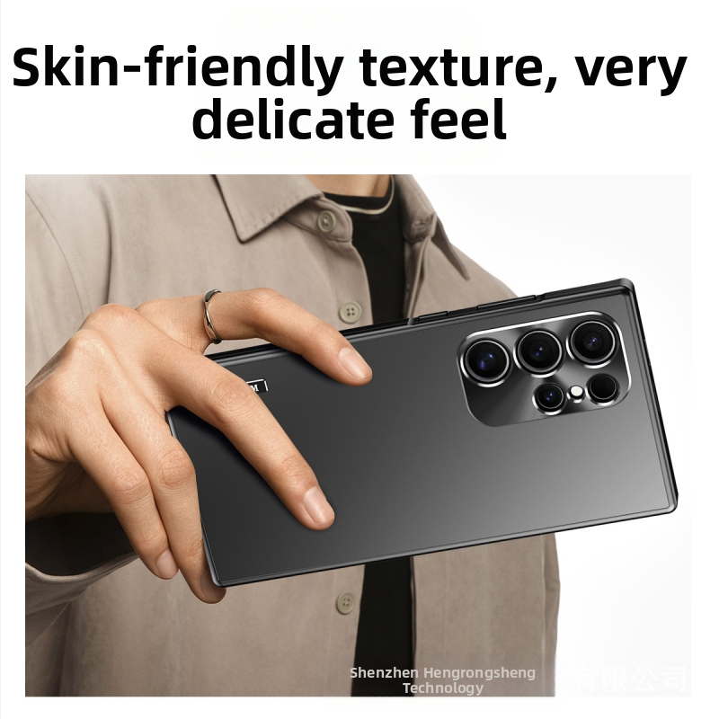 Kovový magnetický kryt s príťažlivosťou pre mobilný telefón Samsung S24ultra, nový, s24, S23ultra, odolný voči pádu.