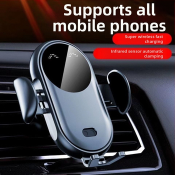 FYl auto juhtmevaba laadija kronstein autolaadija õhu väljalaskeava kronstein auto navigatsiooni universaalne mobiiltelefoni hoidik automaatne induktsioon