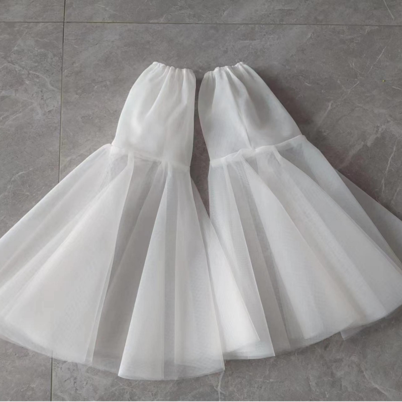 Naujos nuotakos vestuvinės suknelės pirštinės, paprastos šveicariško tinklo, super fėjos, vienspalvės, ilgos, elastingos, nuotakos rankovės, v91