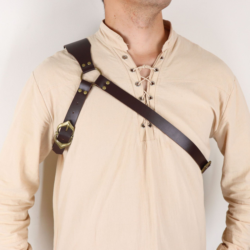 TEMU pārrobežu viduslaiku muguras viena zobena komplekts ziemeļnieku vikingu stilā vintage COSPLAY aksesuāri Amazon