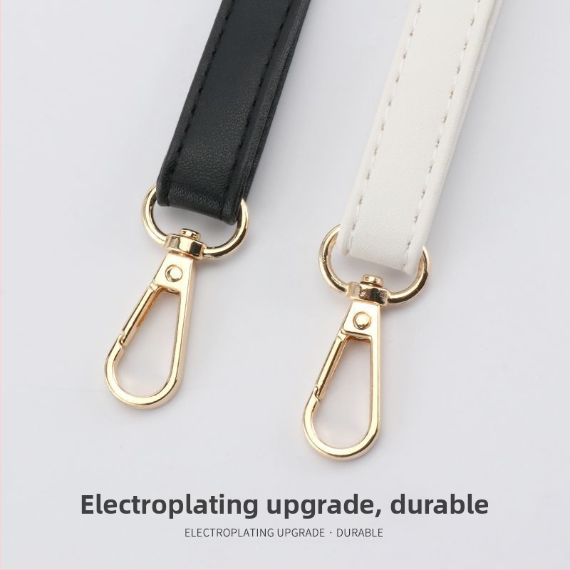 Juodai baltas krepšio dirželis, rankinės dirželis per petį, mažo moteriško krepšio dirželio aksesuarai, minkštas odinis krepšio dirželis, reguliuojamas universalus