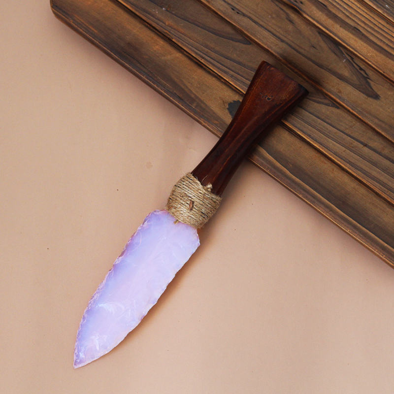 Piiriülene Amazoni kuum müük Natural Obsidian Protein Big Dagger Healing Home Office`i kaunistused
