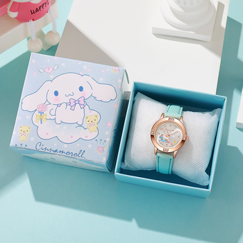 Legeeritud teemantvööga käekell keskkooli tüdrukutele Sanrio kvartskell tüdrukutele hulgimüügi niši moekell väliskaubandusele