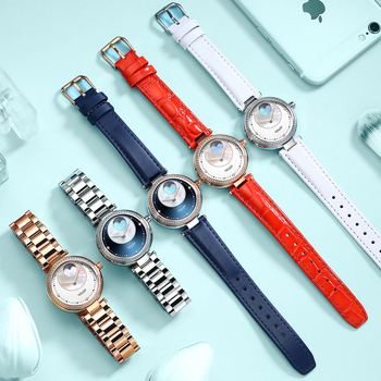 Γυναικείο αυτόματο μη μηχανικό ρολόι Solon, γυναικείο ρολόι από ανοξείδωτο ατσάλι, αδιάβροχο χαλαζία, ημερολόγιο, γυναικείο ρολόι, ζώνη από ατσάλι, γενιά