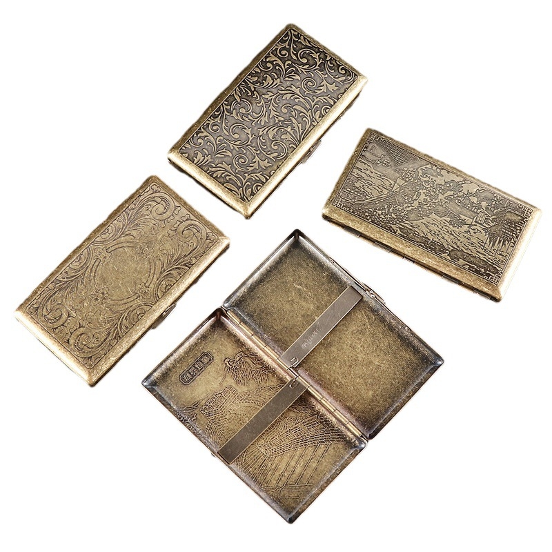 Represent Wish Classic Retro 20 πακέτα λεπτής θήκης τσιγάρων, φορητή, διπλής όψης, με πολλαπλά σχέδια, διακοσμητικά θήκης τσιγάρων