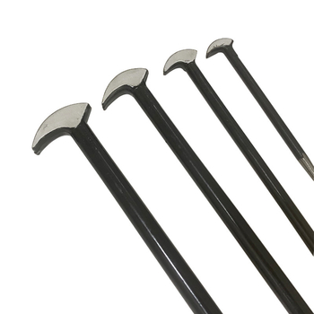 Tehase otsemüügi 4-osaline ümmarguse vardaga kangide komplekt, naelaeemaldaja, mõlemast otsast kuumtöödeldud 6"12"16"20" EFI kang