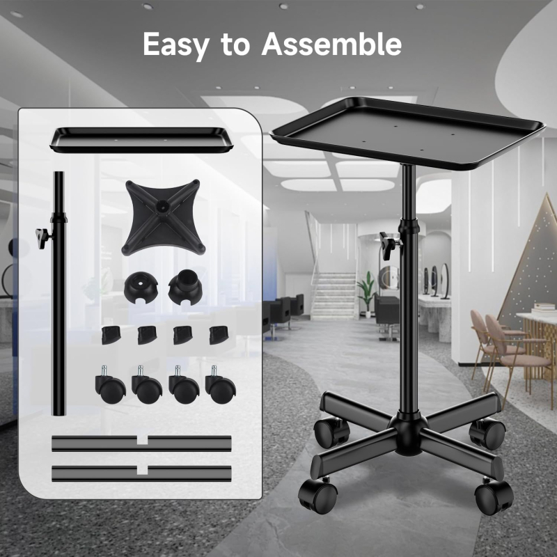 Διασυνοριακός δίσκος αποθήκευσης κομμωτηρίου εργαλεία κομμωτηρίου ράφια αλουμινίου για ανύψωση ομορφιάς αφαιρούμενα ράφια κατασκευαστές χονδρικής