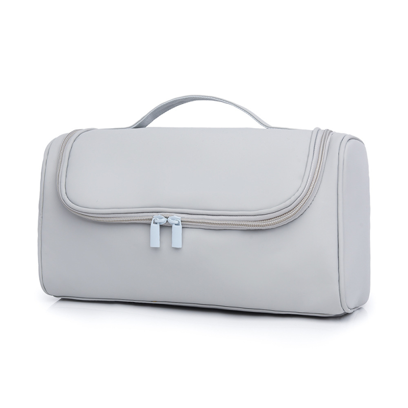 Φορητή τσάντα καλλυντικών για σγουρά μαλλιά σε ροδακινί χρώμα | Ισιωτικό μαλλιών για σγουρά μαλλιά | Τσάντα αποθήκευσης Dyson