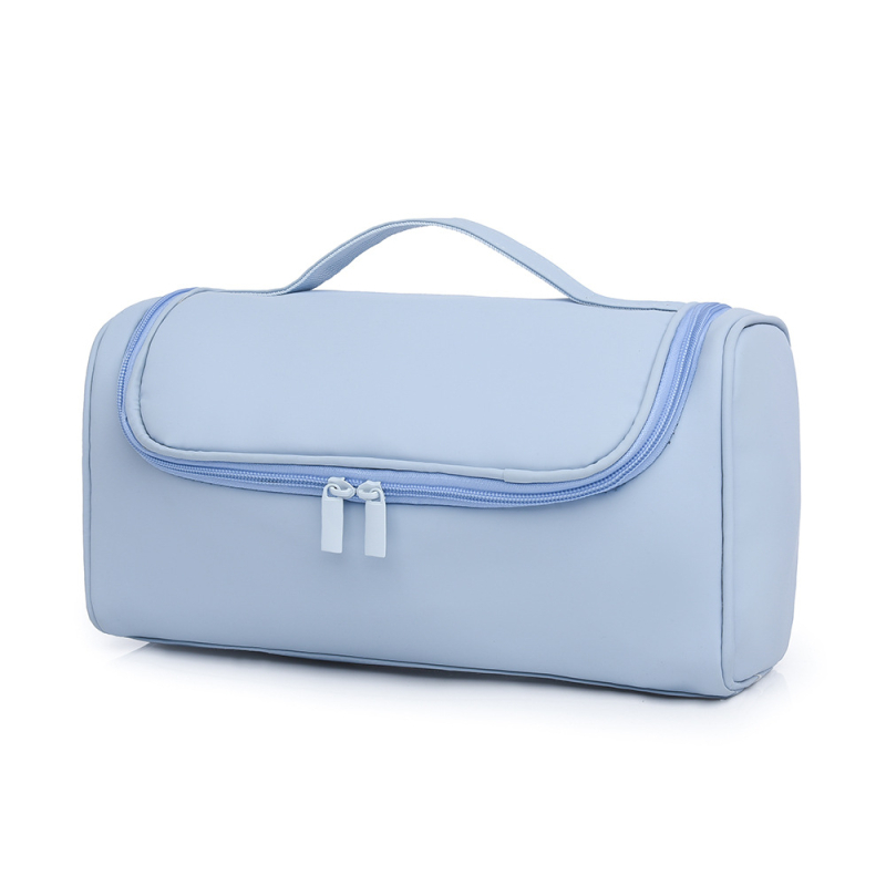 Φορητή τσάντα καλλυντικών για σγουρά μαλλιά σε ροδακινί χρώμα | Ισιωτικό μαλλιών για σγουρά μαλλιά | Τσάντα αποθήκευσης Dyson