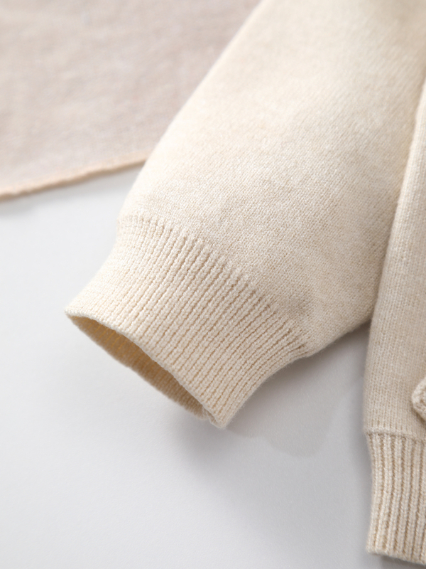 Proljetni i ljetni kardigan s dugim rukavima i vezom za dječake i djevojčice, 2025.