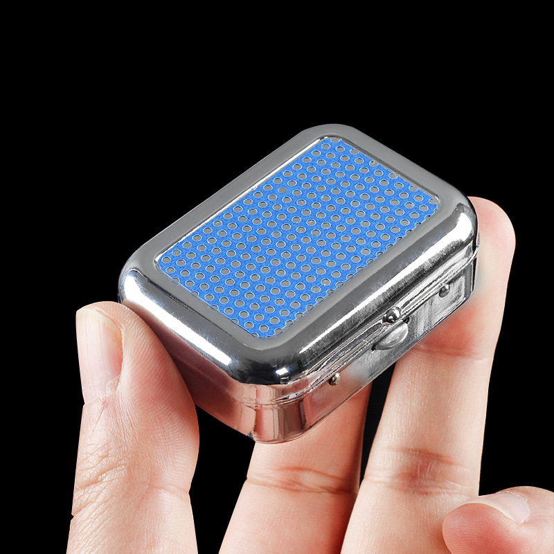 Nešiojama kišeninė peleninė, mini rūkalių kvadratinė metalinė, madinga kelioninė, maža peleninė, lauko peleninė, didmeninė prekyba
