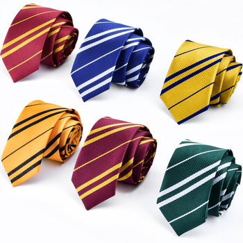 Kolegijos stiliaus dryžuotas kaklaraištis Harry anime Cosplay vyrų ir moterų studentai Poterio vaidmenų žaidimas magijos mokykla