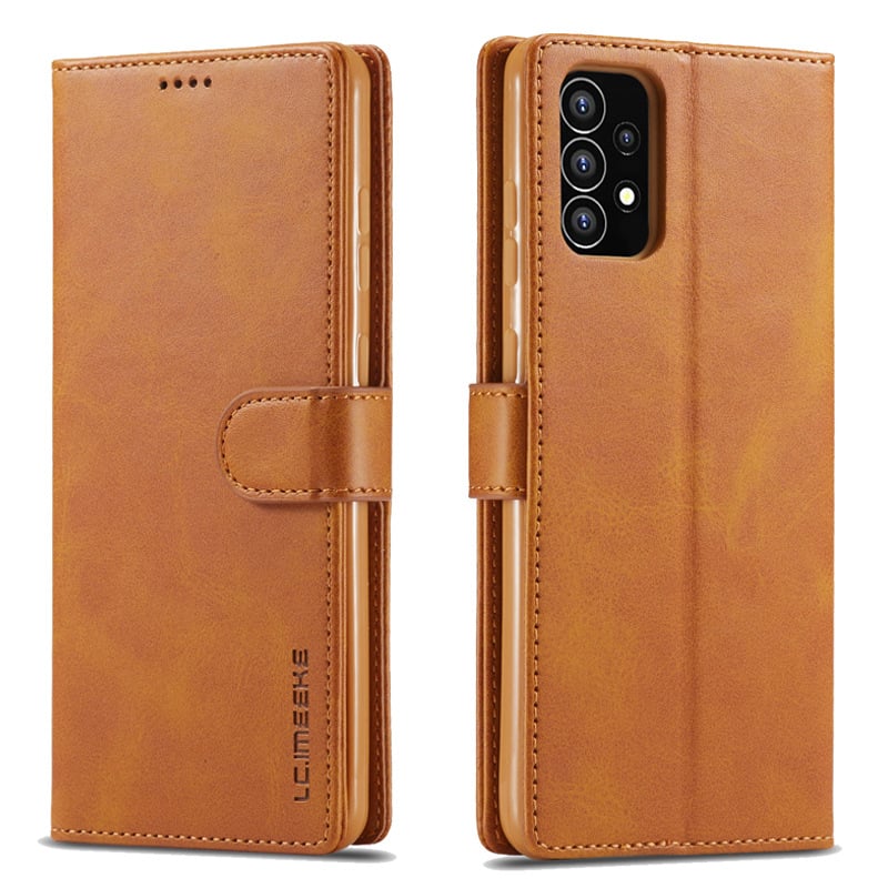 Piemērots Samsung A73 mobilā tālruņa ādas maciņam A36/A16 mobilā tālruņa maciņam A26/A56 atlokāmam vāciņam, aizsargapvalkam, neredzamam stiprinājumam