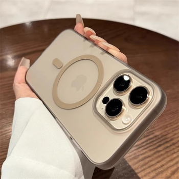 Κατάλληλο για θήκη κινητού τηλεφώνου Iphone17Promax, μαγνητική θήκη Ice Mist για υπολογιστή, Apple 16, εξαιρετικά λεπτή ματ 15, προστατευτική θήκη που θυμίζει δέρμα