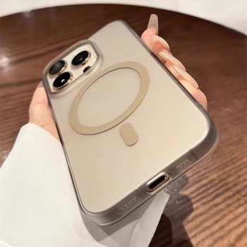 Κατάλληλο για θήκη κινητού τηλεφώνου Iphone17Promax, μαγνητική θήκη Ice Mist για υπολογιστή, Apple 16, εξαιρετικά λεπτή ματ 15, προστατευτική θήκη που θυμίζει δέρμα