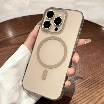 Κατάλληλο για θήκη κινητού τηλεφώνου Iphone17Promax, μαγνητική θήκη Ice Mist για υπολογιστή, Apple 16, εξαιρετικά λεπτή ματ 15, προστατευτική θήκη που θυμίζει δέρμα