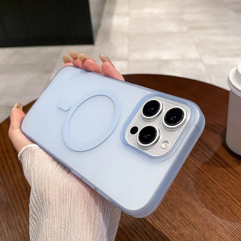 Pogodno za Iphone17 Promax maskica za mobitel PC Ice Mist magnetska Apple 16 ultra tanka mat maskica 15 zaštitna maskica na dodir