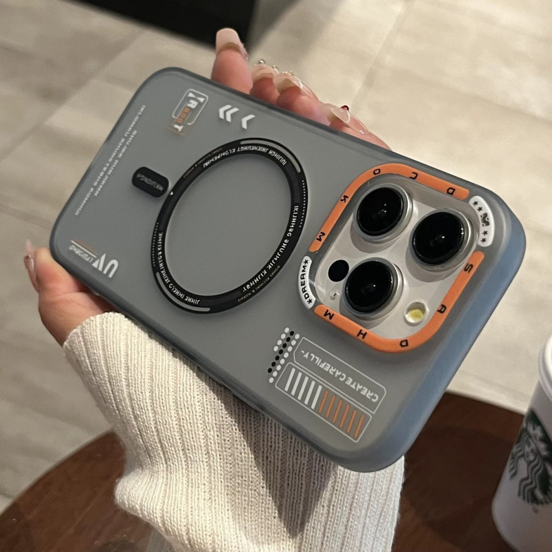 Magnetické puzdro na telefón s matným povrchom vhodné pre iPhone 16, Pro Maxx, elegantný Apple 15, jednoduchý ochranný kryt proti pádu