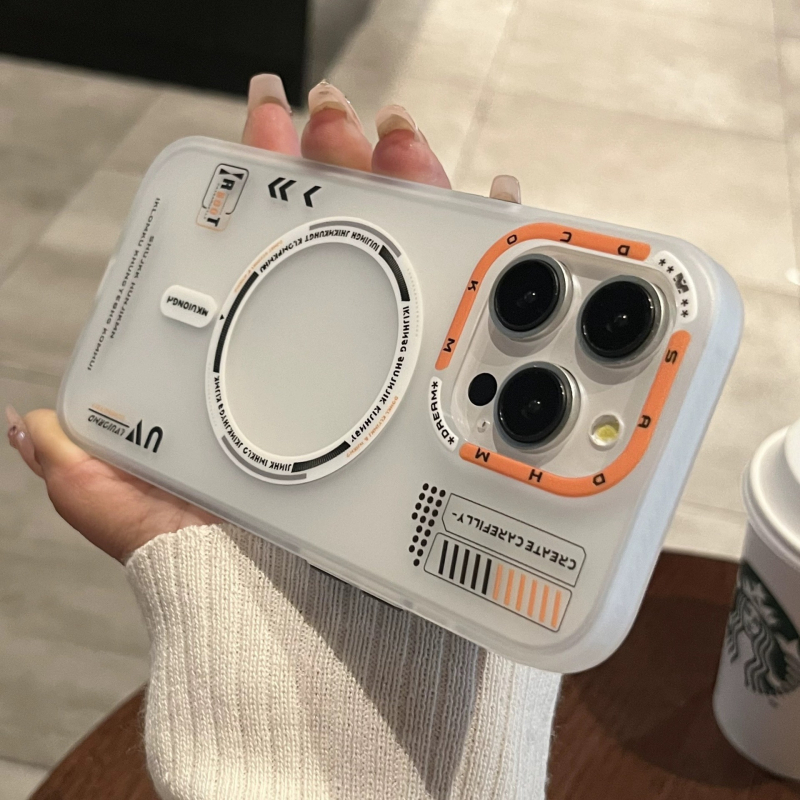 Magnetické puzdro na telefón s matným povrchom vhodné pre iPhone 16, Pro Maxx, elegantný Apple 15, jednoduchý ochranný kryt proti pádu