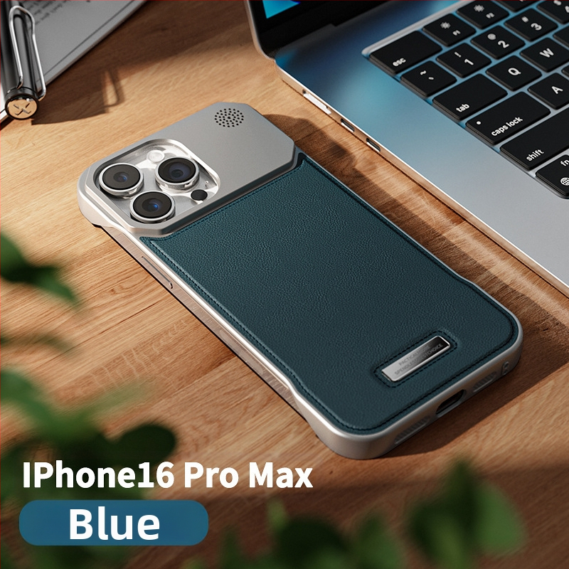 Piemērots Iphone16Promax mobilā tālruņa maciņam aromterapijas ādu, neredzams, magnētisks piesūceknis, Apple 17/15 bezmalu aizsargs pret kritieniem