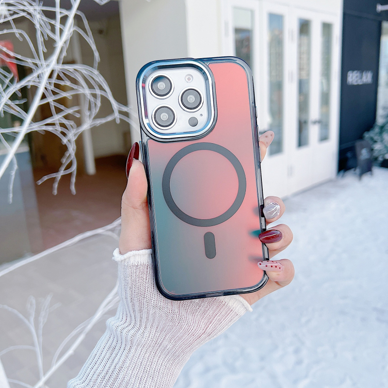 Sobib iPhone 17 15 14 13 12 Pro Maxile. Bright Shadow Chameleon telefoniümbris 16E. Täieliku katvusega ja kukkumiskindel.