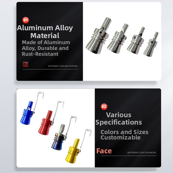 Tehase hulgimüügi auto väljalasketoru helisignaal modifitseeritud heitgaaside helilaine imitaator mootorratta saba kurgu turbo vile