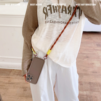 Sobib iPhone 15 mobiiltelefoni ümbrisele, 16Promax ümbrisele, kaelarihmaga, lihtsale kukkumiskindlale mobiiltelefoni ümbrisele