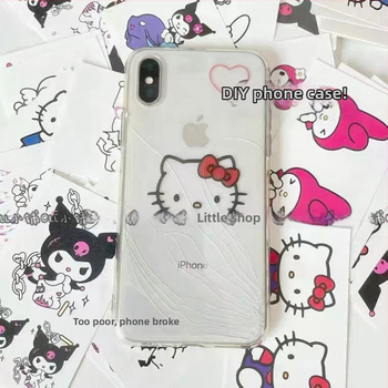 Sanrio Culomi Hello Kitty Merlot veekindel kauakestev tätoveeringukleebis pestav multifilm armas tudeng värske