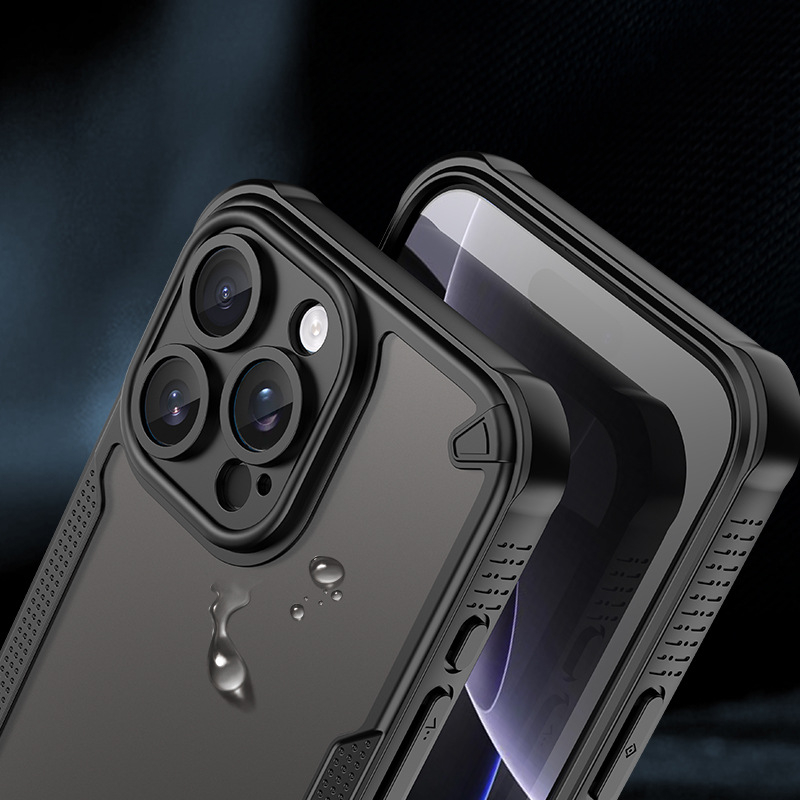 За Apple iPhone 16PM Калъф за телефон Apple 16Pro Max - водоустойчив, матиран калъф за телефон с всичко необходимо