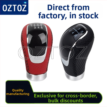 Auto käigukang käigukang manuaalkäigukast universaalne modifikatsioon must nahk 5-käiguline 6-käiguline ristkäiguline käiguvahetuskuul