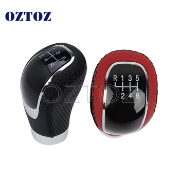 Auto käigukang käigukang manuaalkäigukast universaalne modifikatsioon must nahk 5-käiguline 6-käiguline ristkäiguline käiguvahetuskuul