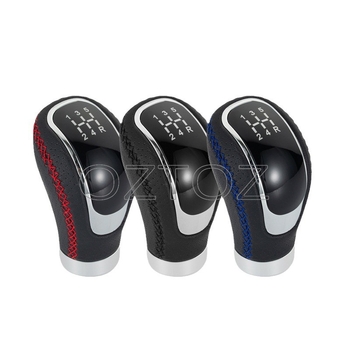 Auto käigukang käigukang manuaalkäigukast universaalne modifikatsioon must nahk 5-käiguline 6-käiguline ristkäiguline käiguvahetuskuul