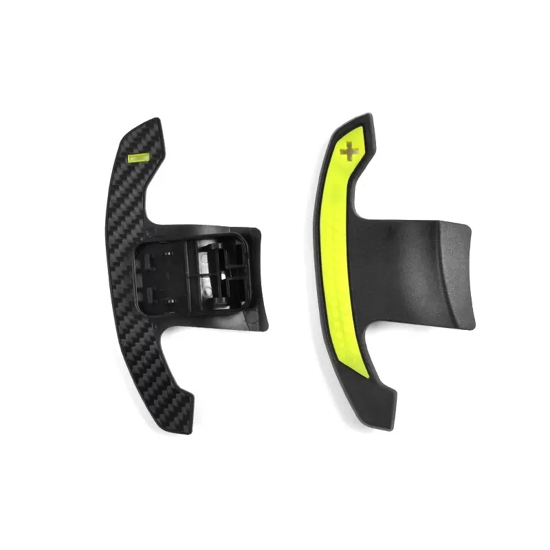 Anglies pluošto vairo prailgintos pavarų perjungimo svirtys 3 serijos, 4 serijos, 5 serijos, X3, X4, X5 modifikacijos M3 pavarų perjungimo svirtelėms