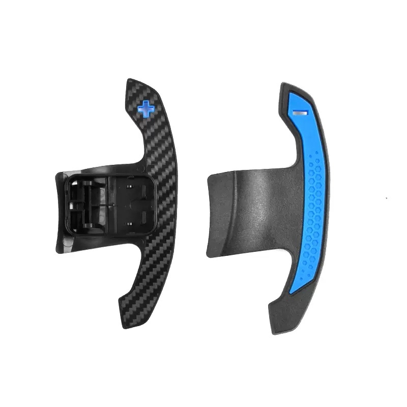 Anglies pluošto vairo prailgintos pavarų perjungimo svirtys 3 serijos, 4 serijos, 5 serijos, X3, X4, X5 modifikacijos M3 pavarų perjungimo svirtelėms